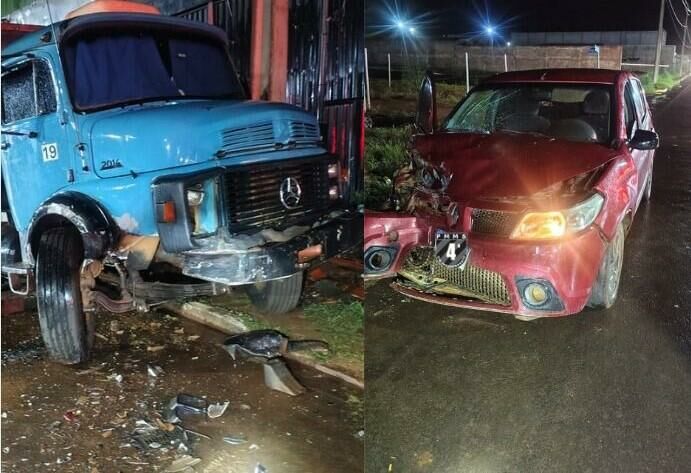 Imagem de compartilhamento para o artigo Motorista bêbado é preso após bater em caminhão estacionado em Paraíso das Águas da MS Todo dia